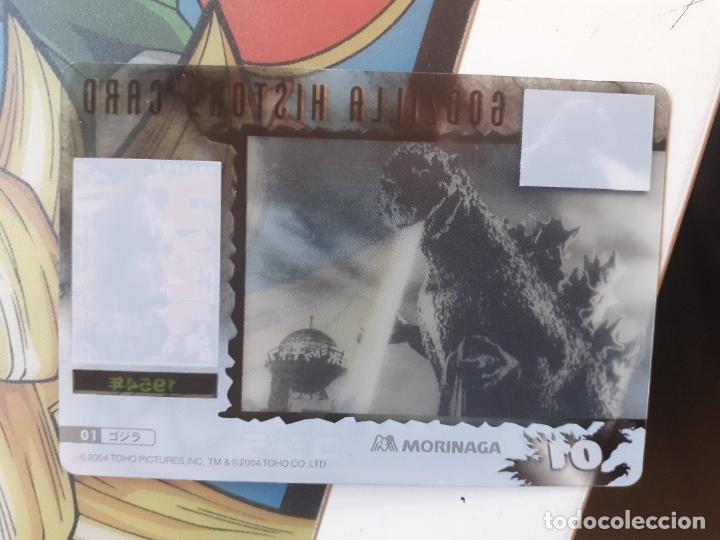 Trading cards: GODZILLA HISTORY CARD MORINAGA - Foto 2