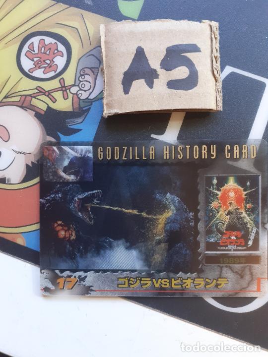 Trading cards: GODZILLA HISTORY CARD MORINAGA - Foto 1