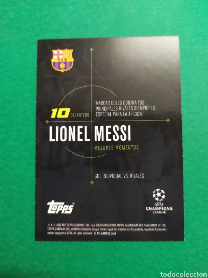 Trading cards: Messi card exclusivo Topps - Foto 2