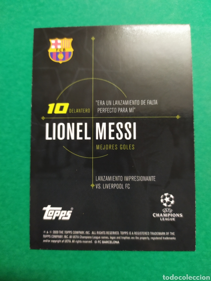 Trading cards: Messi card exclusivo Topps - Foto 2