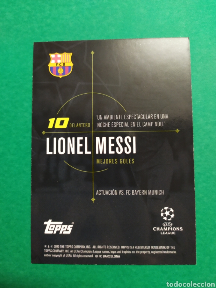 Trading cards: Messi card exclusivo Topps - Foto 2