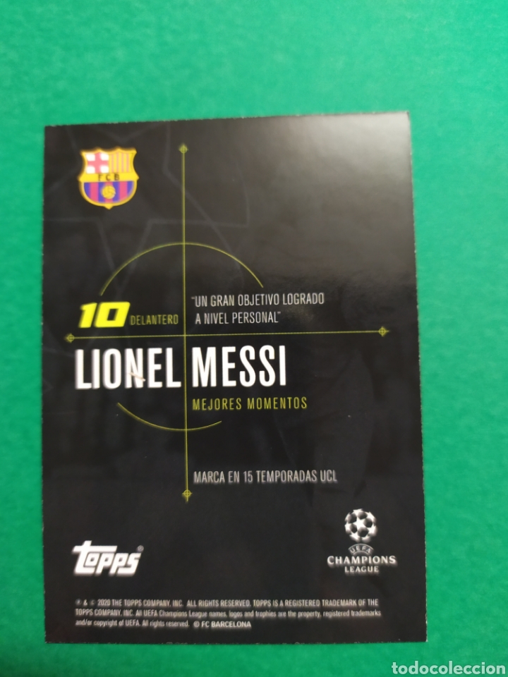 Trading cards: Messi card exclusivo Topps - Foto 2