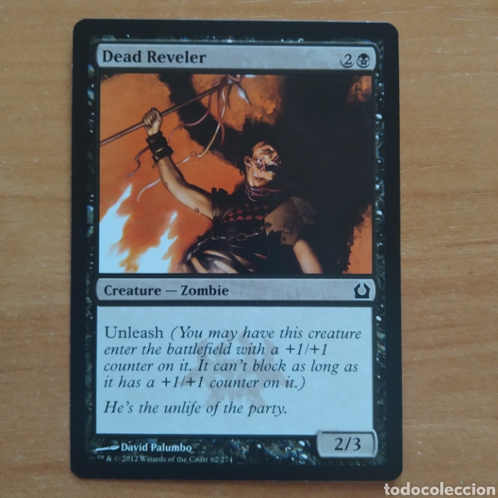 Trading Cards: CARTA MAGIC MTG - N&ordm; 062 - JARANERO MUERTO - REGRESO A RAVNICA - EN INGLES
