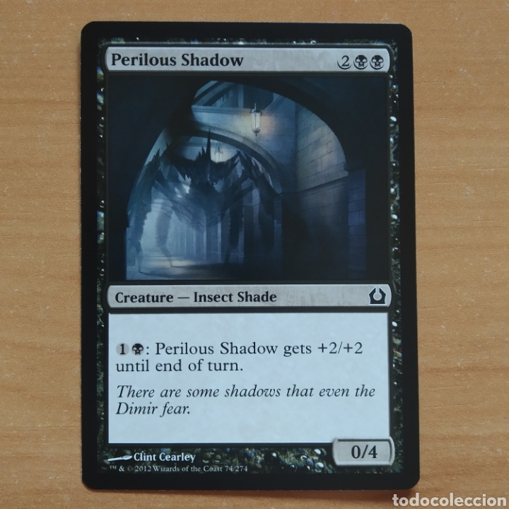Trading Cards: CARTA MAGIC MTG - N&ordm; 074 - SOMBRA PELIGROSA - REGRESO A RAVNICA - EN INGLES