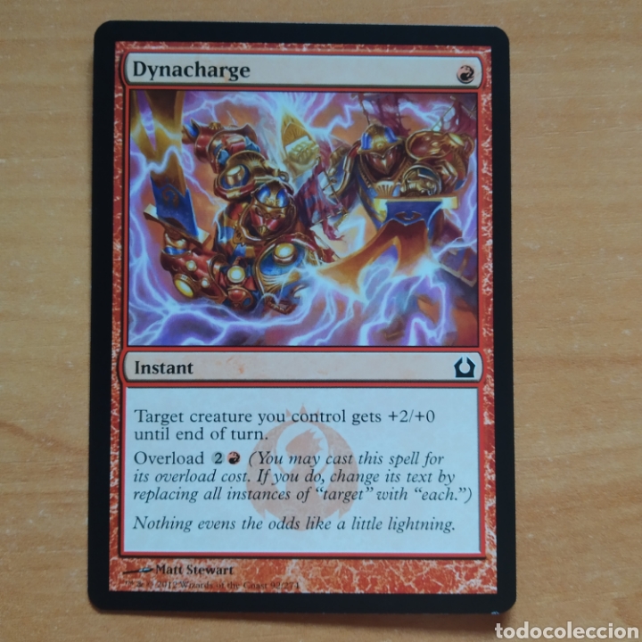 Trading Cards: CARTA MAGIC MTG - N&ordm; 092 - DINACARGAR - REGRESO A RAVNICA - EN INGLES