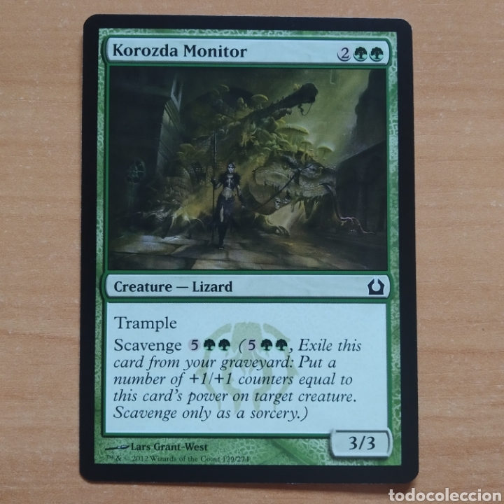 Trading Cards: CARTA MAGIC MTG - N&ordm; 129 - MONITOR DE KOROZDA - REGRESO A RAVNICA - EN INGLES