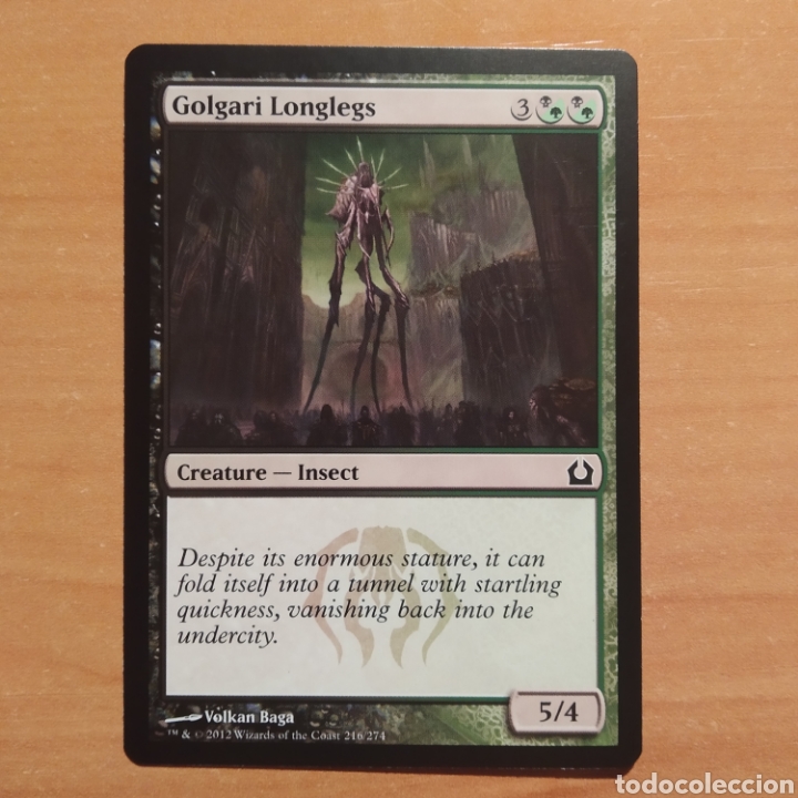Trading Cards: CARTA MAGIC MTG - N&ordm; 216 - PIERNASLARGAS GOLGARI - REGRESO A RAVNICA - EN INGLES