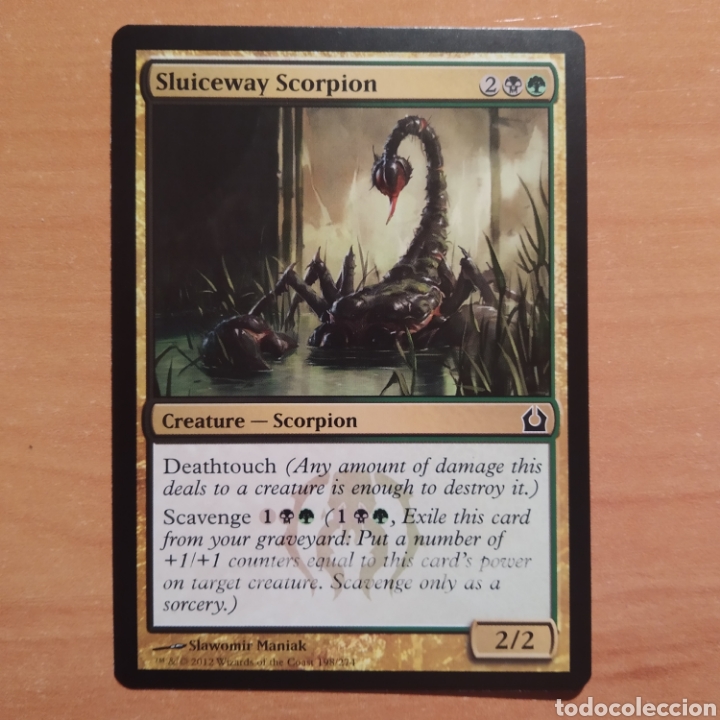Trading Cards: CARTA MAGIC MTG - N&ordm; 198 - ESCORPI&Oacute;N DEL CONDUCTO - REGRESO A RAVNICA - EN INGLES