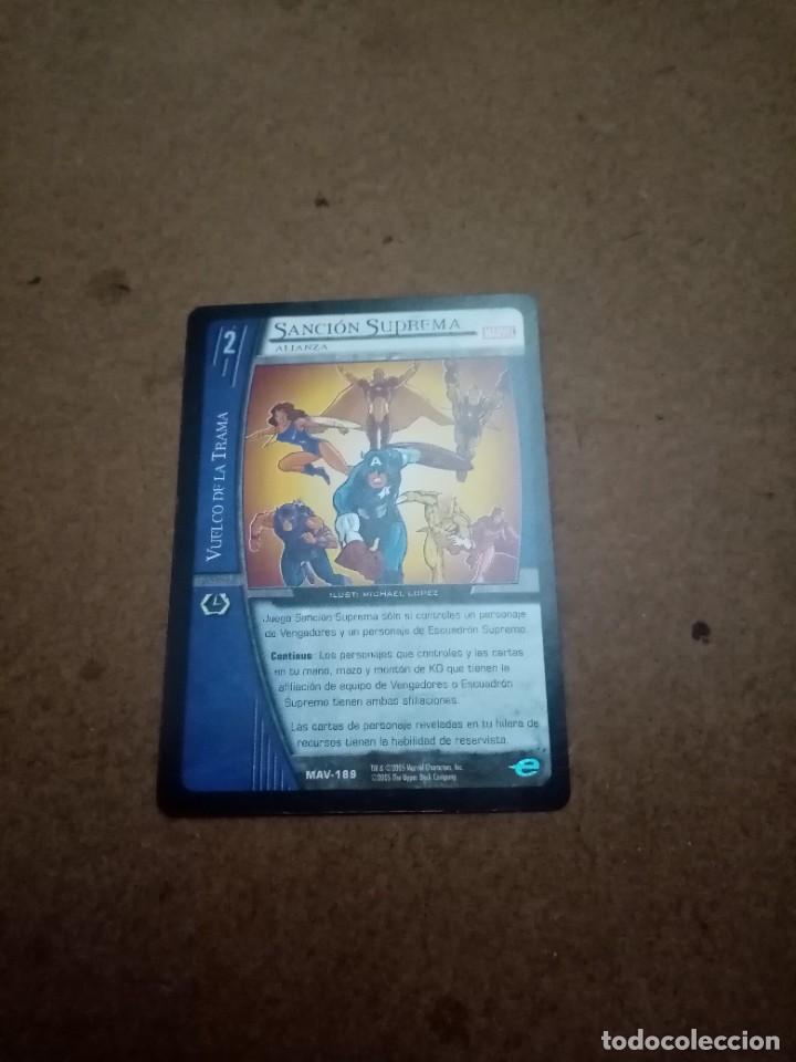 Trading cards: CROMO. VS SYSTEM. SANCI&Oacute;N SUPREMA. C17CR - Foto 1