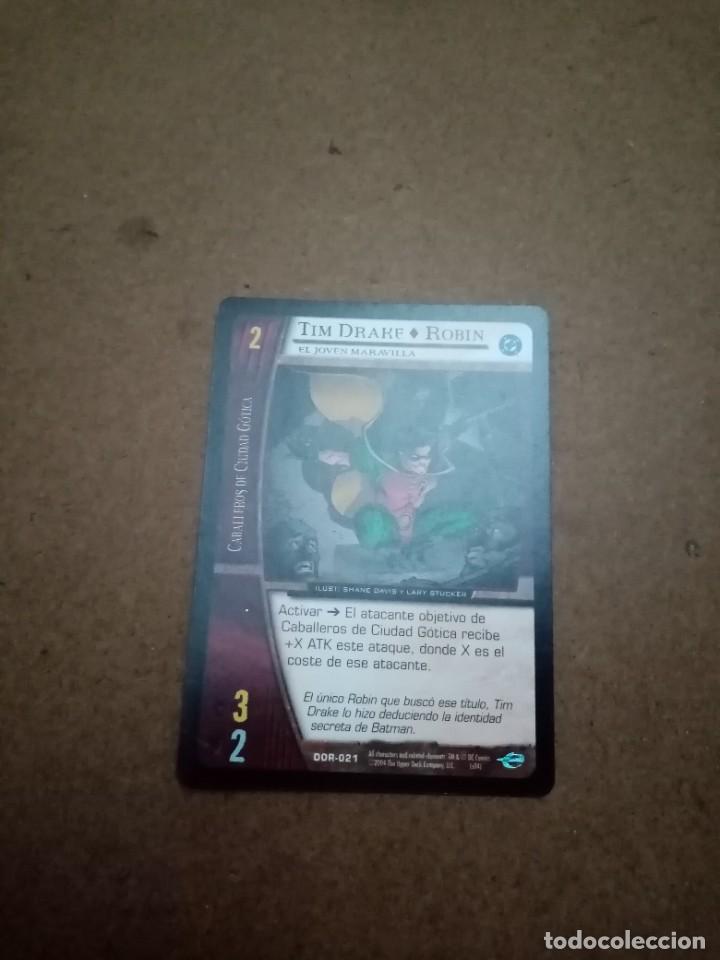 Trading cards: CROMO. VS SYSTEM. TIM DRAKE. ROBIN . C17CR - Foto 1