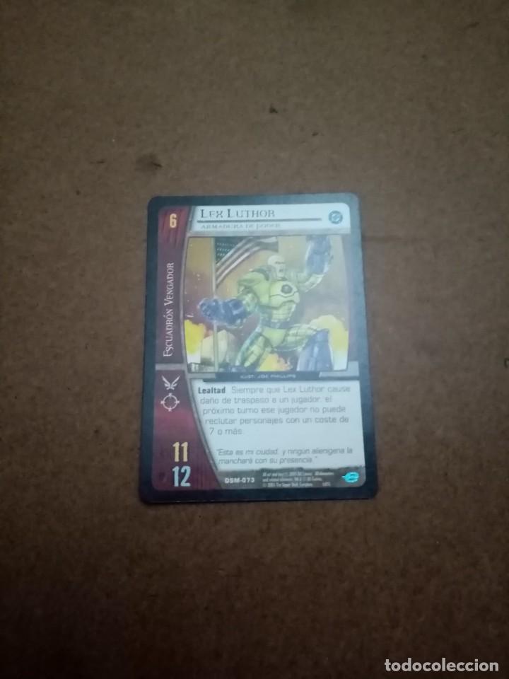 Trading cards: CROMO. VS SYSTEM. LEX LUTHOR . C17CR - Foto 1