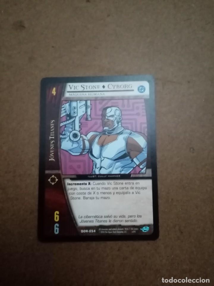 Trading cards: CROMO. VS SYSTEM. VIC STONE. CYBORG. C17CR - Foto 1