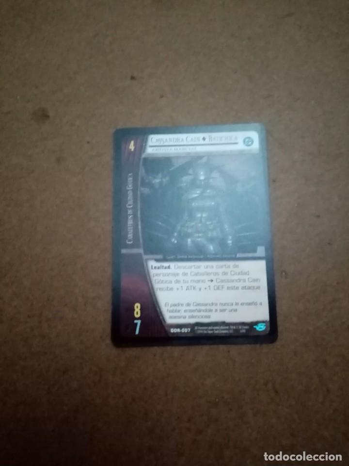 Trading cards: CROMO. VS SYSTEM. CASSANDRA CAIN. BATICHICA . C17CR - Foto 1