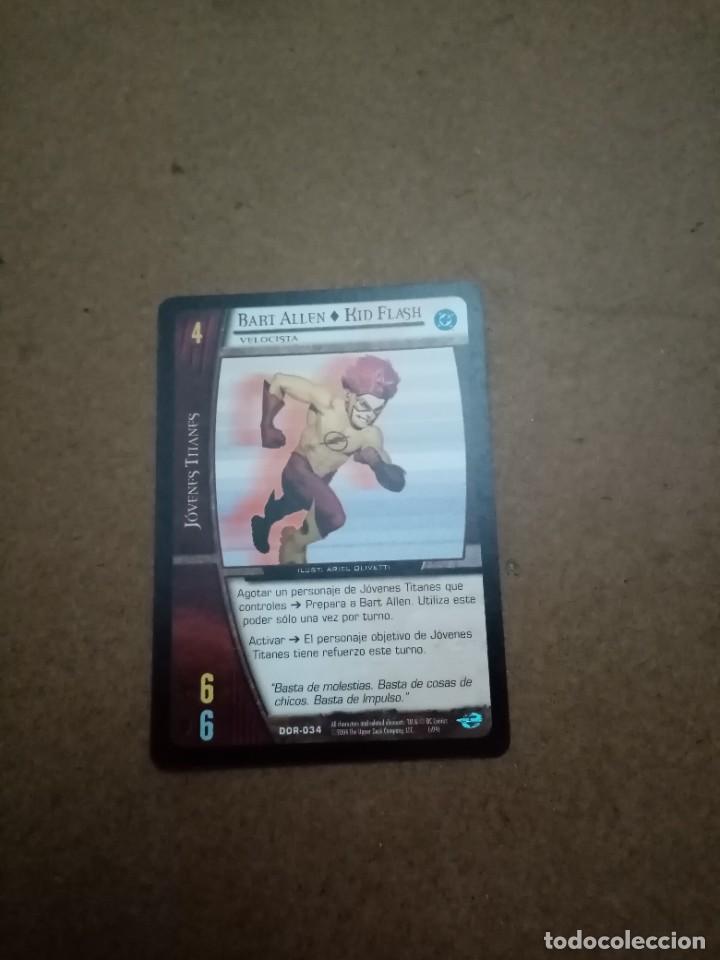 Trading cards: CROMO. VS SYSTEM. BART ALLEN. KID FLASH . C17CR - Foto 1