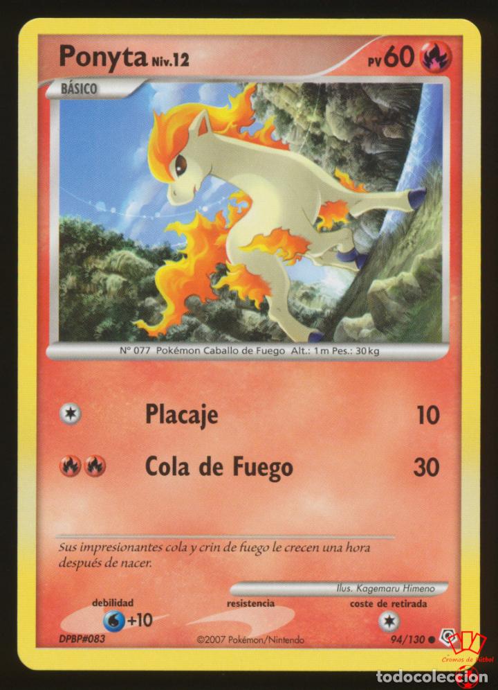 Trading cards: #94/130. PONYTA - Diamante & Perla (Diamond & Pearl) - Pokemon Trading Card/Carta