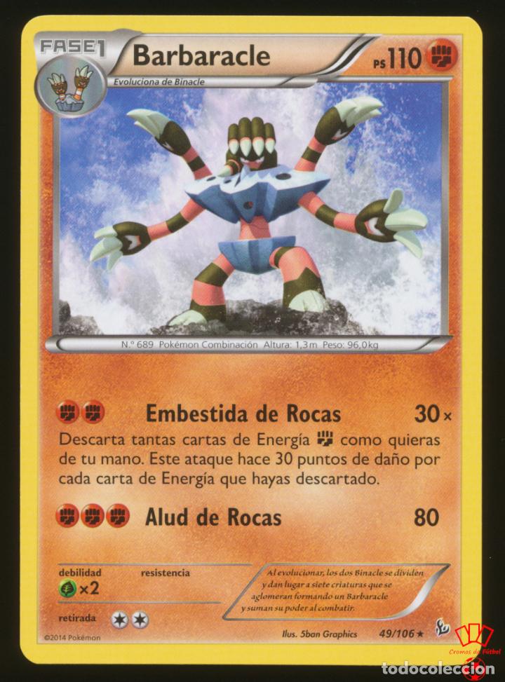 49/106. barbaracle (rara) - xy destellos de fu - Buy Antique trading cards  on todocoleccion