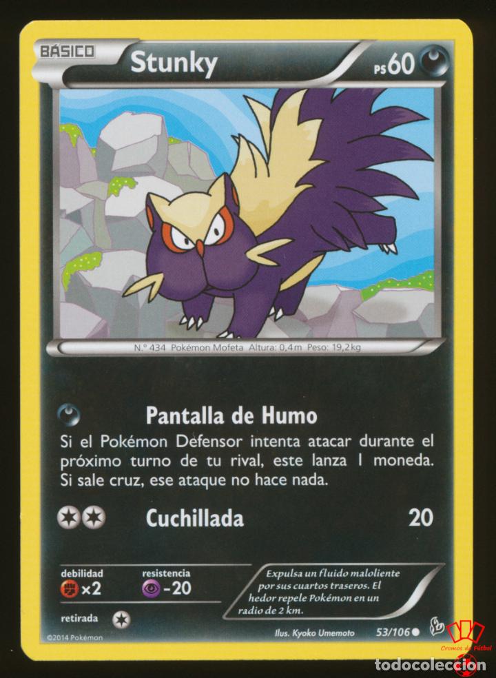 stunky pokemon card value Amazon.com: Pokemon - Stunky (53) main image 1