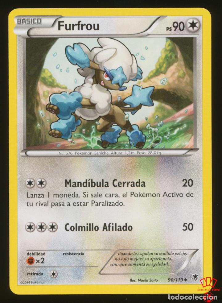 90/119. furfrou - xy fuerzas fantasmales (phan - Buy Antique trading cards on todocoleccion 90/119. furfrou - xy fuerzas fantasmales (phan - Buy Antique trading cards on todocoleccion
