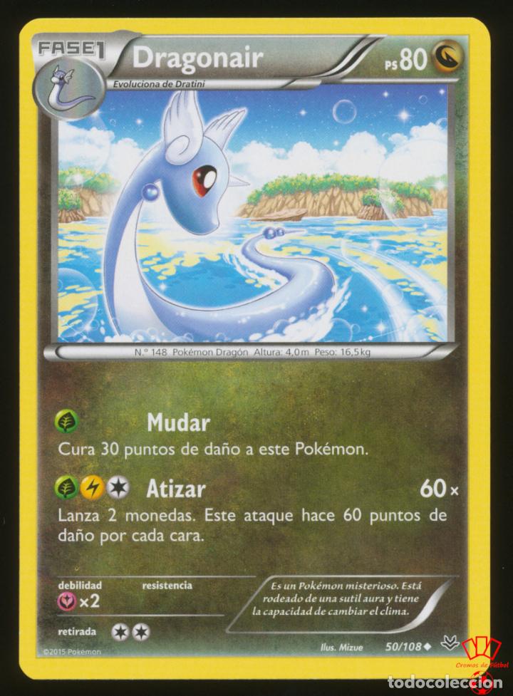 Trading Cards: #50/108. DRAGONAIR - XY Cielos Rugientes (Roaring Skies) - Pokemon Trading Card/Carta
