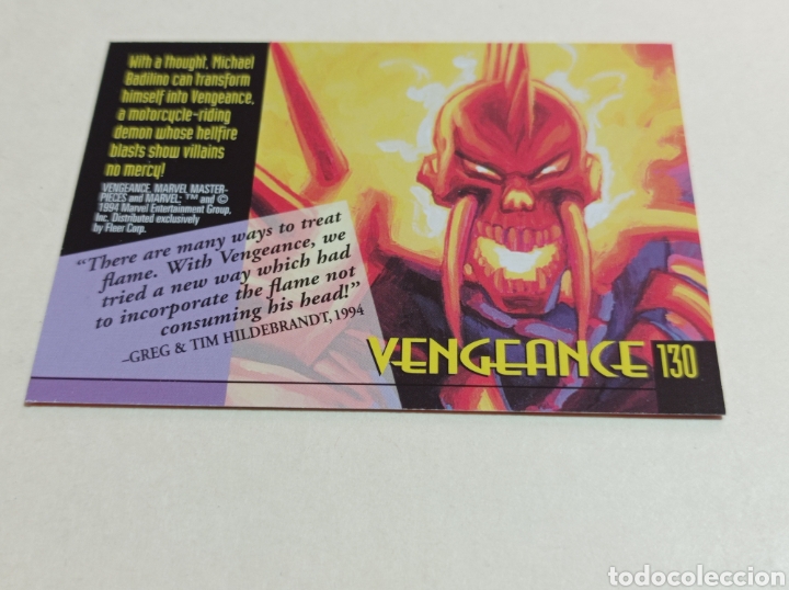Trading cards: MARVEL MASTERPIECES 130 - Foto 2