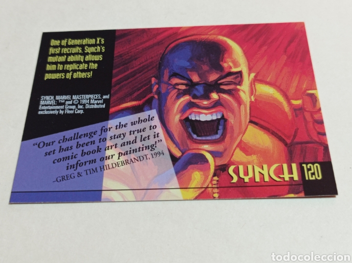 Trading cards: MARVEL MASTERPIECES 120 - Foto 2
