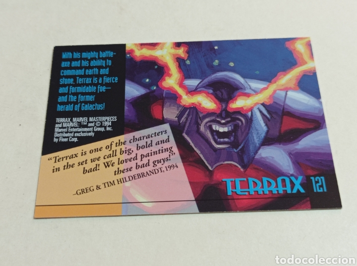 Trading cards: MARVEL MASTERPIECES 121 - Foto 2