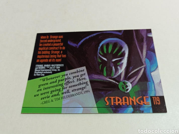Trading cards: MARVEL MASTERPIECES 119 - Foto 2
