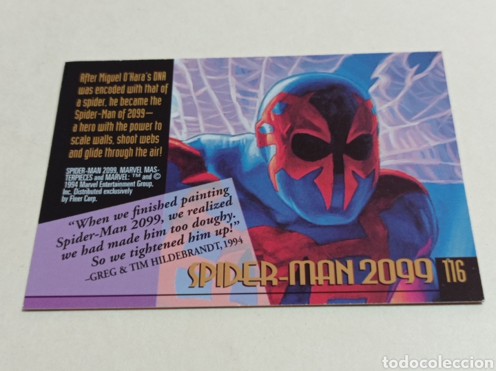 Trading cards: MARVEL MASTERPIECES 116 - Foto 2