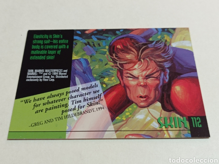 Trading cards: MARVEL MASTERPIECES 112 - Foto 2