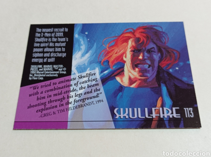 Trading cards: MARVEL MASTERPIECES 113 - Foto 2