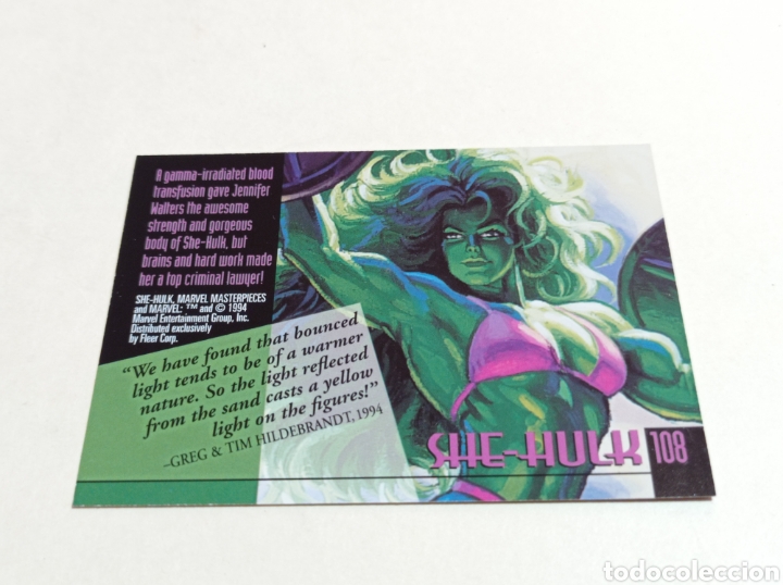 Trading cards: MARVEL MASTERPIECES 108 - Foto 2