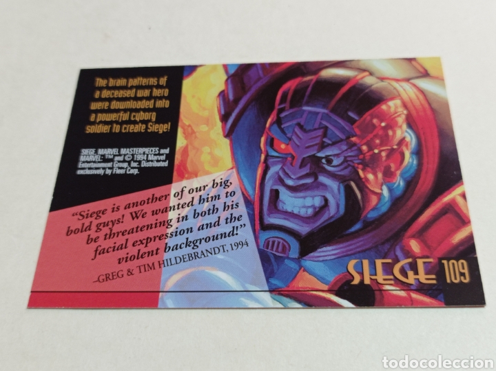 Trading cards: MARVEL MASTERPIECES 109 - Foto 2