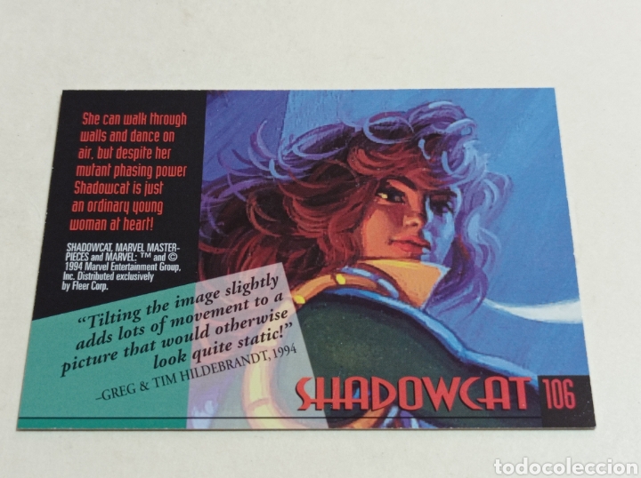 Trading cards: MARVEL MASTERPIECES 106 - Foto 2