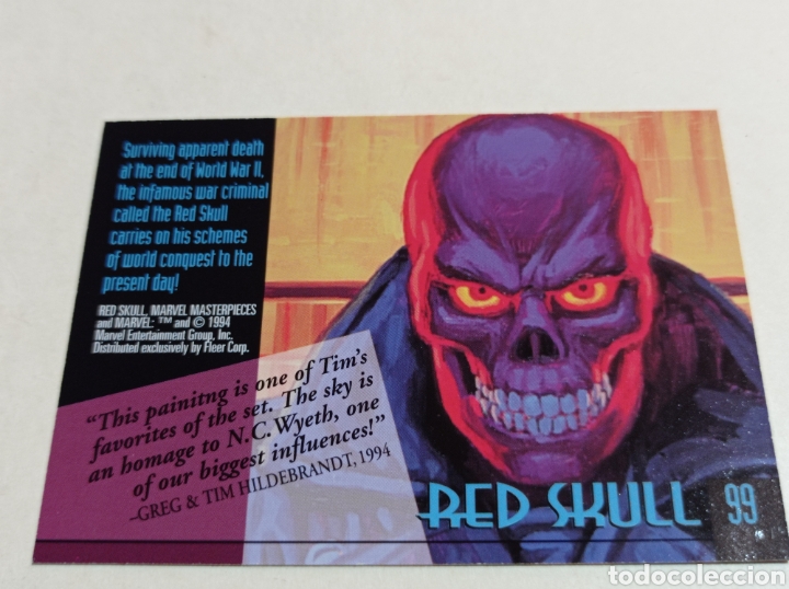 Trading cards: MARVEL MASTERPIECES 99 - Foto 2