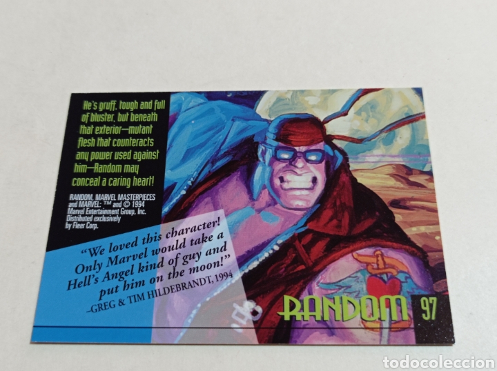 Trading cards: MARVEL MASTERPIECES 97 - Foto 2