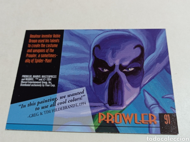 Trading cards: MARVEL MASTERPIECES 91 - Foto 2