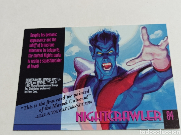 Trading cards: MARVEL MASTERPIECES 84 - Foto 2