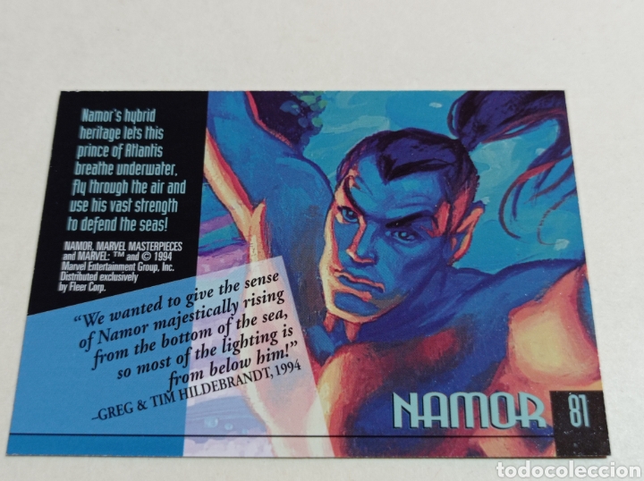 Trading cards: MARVEL MASTERPIECES 81 - Foto 2