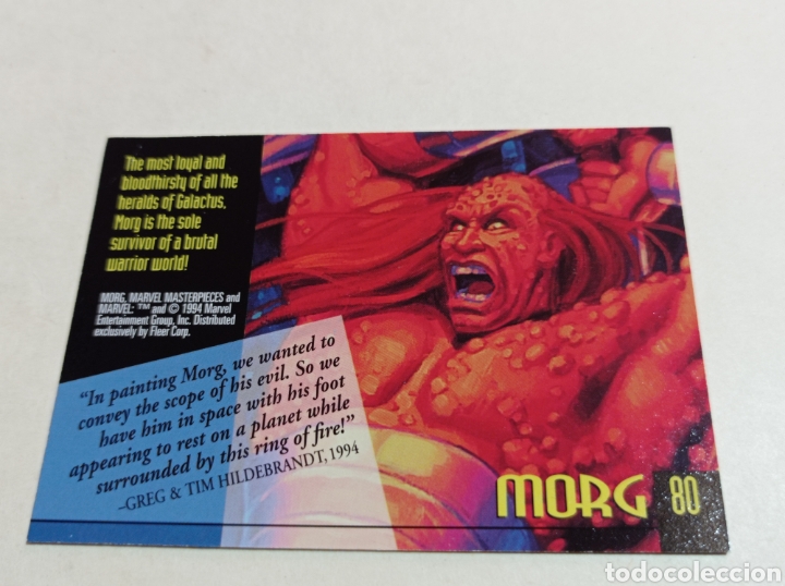 Trading cards: MARVEL MASTERPIECES 80 - Foto 2