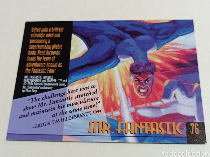 Trading cards: MARVEL MASTERPIECES 76 - Foto 2