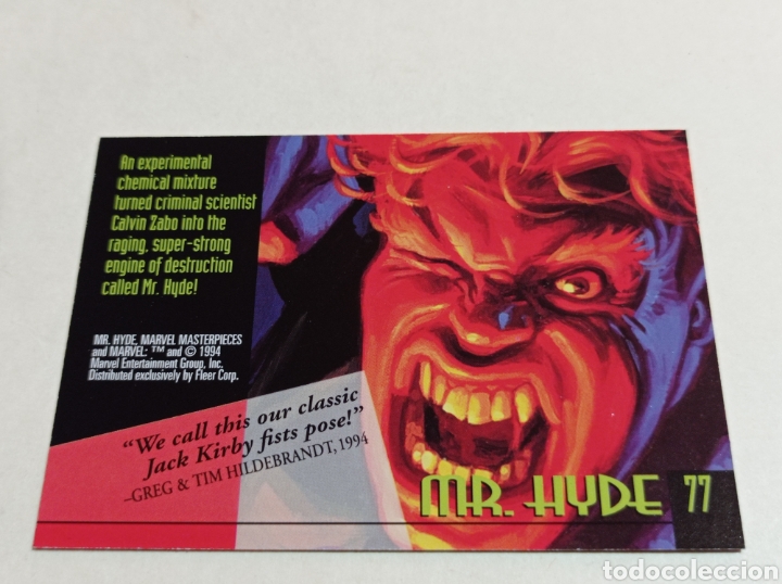 Trading cards: MARVEL MASTERPIECES 77 - Foto 2