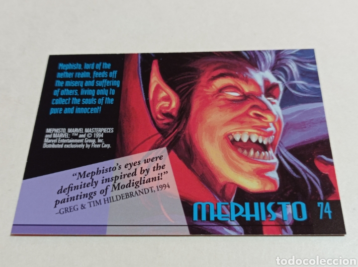 Trading cards: MARVEL MASTERPIECES 74 - Foto 2
