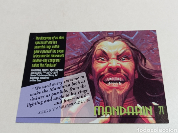 Trading cards: MARVEL MASTERPIECES 71 - Foto 2
