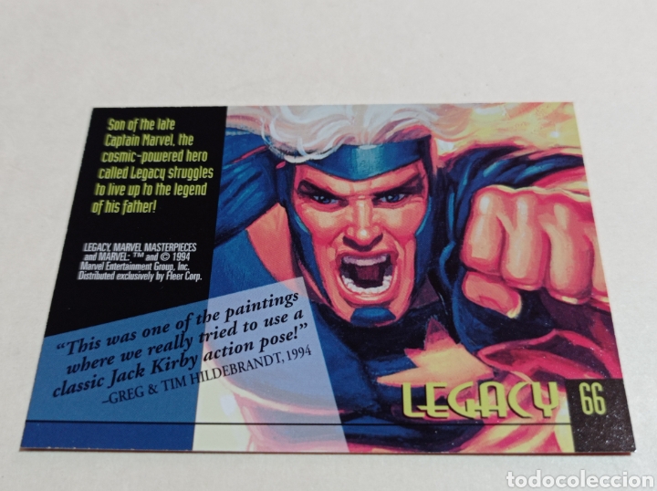 Trading cards: MARVEL MASTERPIECES 66 - Foto 2