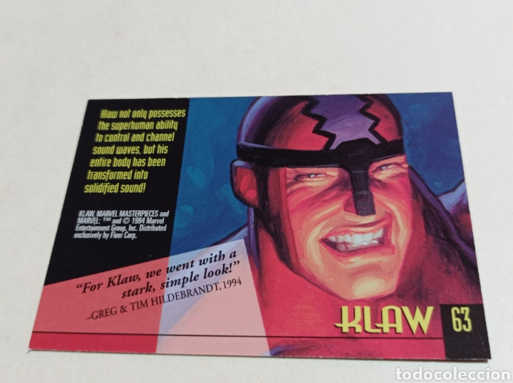 Trading cards: MARVEL MASTERPIECES 63 - Foto 2