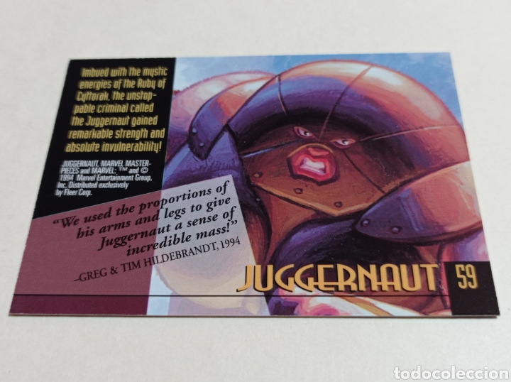 Trading cards: MARVEL MASTERPIECES 59 - Foto 2