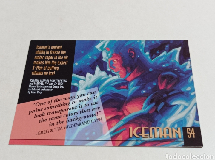 Trading cards: MARVEL MASTERPIECES 54 - Foto 2