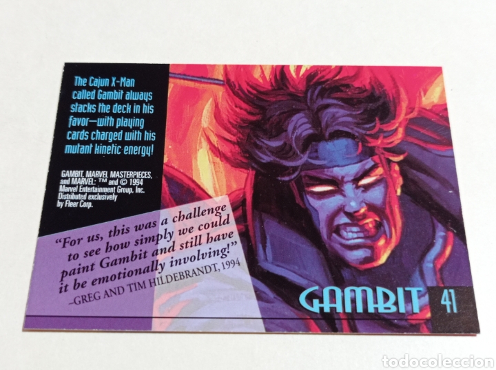 Trading cards: MARVEL MASTERPIECES 41 - Foto 2