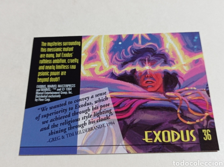 Trading cards: MARVEL MASTERPIECES 36 - Foto 2