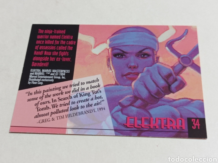 Trading cards: MARVEL MASTERPIECES 34 - Foto 2